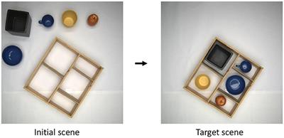 Simulated mental imagery for robotic task planning